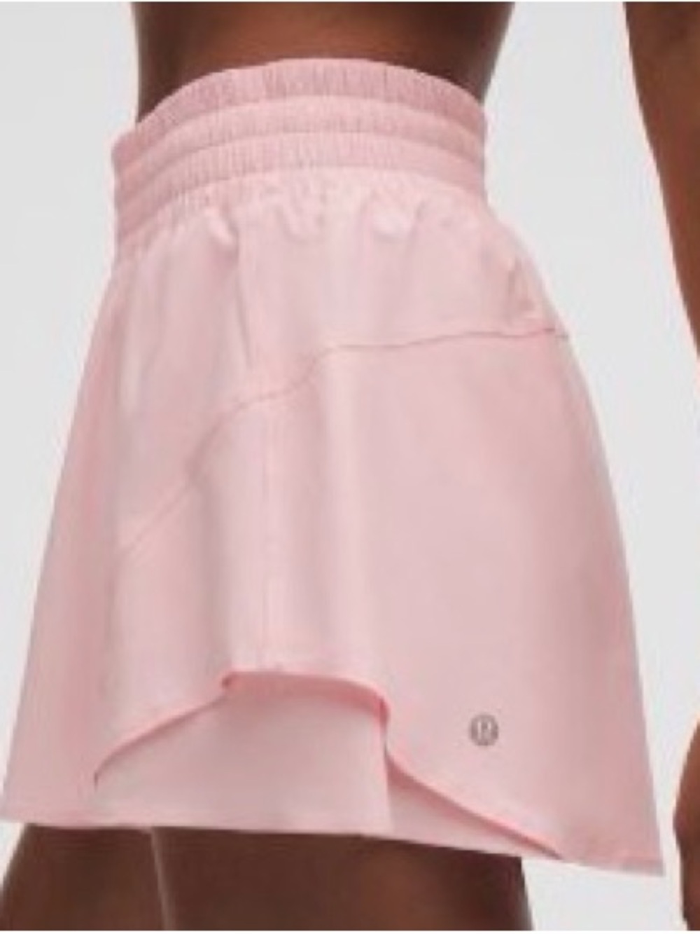lululemon athletica  shake it out 2.5 blush quartz Light Pink